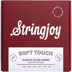 Stringjoy Naturals Soft Touch Acoustic Guitar Strings -