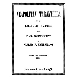 Hal Leonard Neapolitan Tarantella Alto Saxophone/Piano Alto Sax