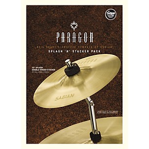 Sabian Neil Peart Paragon Splash 'n' Stacker Cymbal Pack