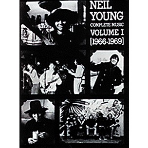 Alfred Neil Young Complete Music Volume 1 1966-1969 Book