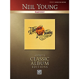 Alfred Neil Young Harvest Classic Album Edition Guitar Tab Songbook
