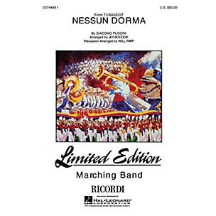 Hal Leonard Nessun Dorma Marching Band Level 4-5 Arranged by Jay Bocook