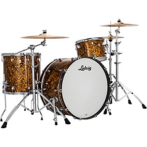 Ludwig NeuSonic 3-Piece Pro Beat Shell Pack With 24" Bass Drum