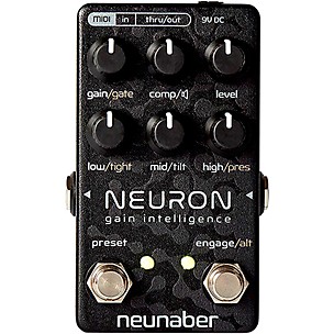 Neunaber Neuron Gain Intelligence Dynamic Multistage Guitar Preamp Pedal