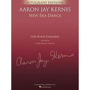 G. Schirmer New Era Dance (Autograph Editions - Full Score) Concert Band Level 5 Composed by Aaron Jay Kernis