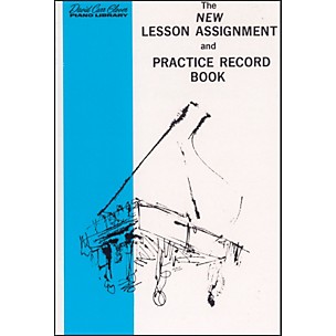 Alfred New Lesson Assignment and Practice Record Book