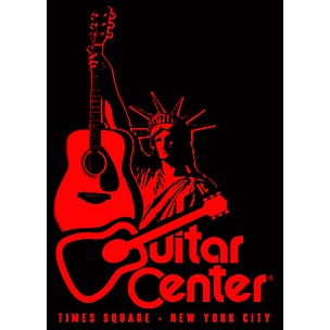 Guitar Center New York Statue of Liberty - Red/Black Magnet