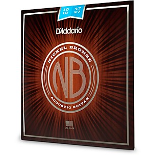 D'Addario Nickel Bronze 12-String Light Acoustic Guitar Strings