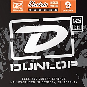 Dunlop Nickel Plated Steel Electric Guitar Strings - Light Top Heavy Bottom 9's