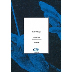 Novello Night City (SSA, SATB and Percussion) Full Score Composed by Tarik O'Regan