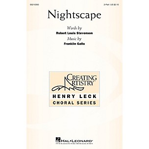 Hal Leonard Nightscape 2-Part composed by Franklin Gallo