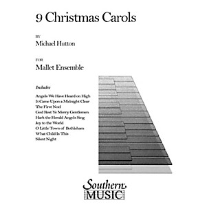 Hal Leonard Nine ( 9) Christmas Carols Southern Music Series Arranged by Hutton, J. Michael