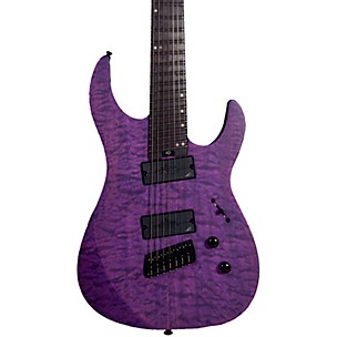 Legator Ninja 7 String Multi-Scale Super Shred Series Quilted Maple Electric Guitar