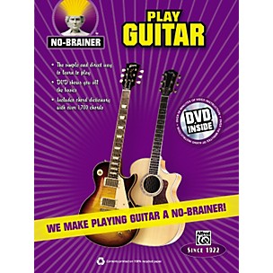 Alfred No-Brainer Play Guitar Book & CD