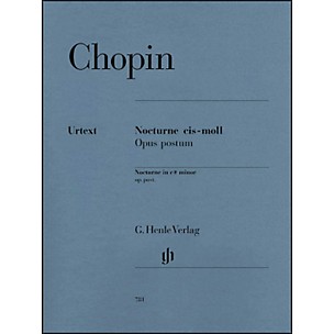 G. Henle Verlag Nocturne in C Sharp minor Op. Posth. By Chopin