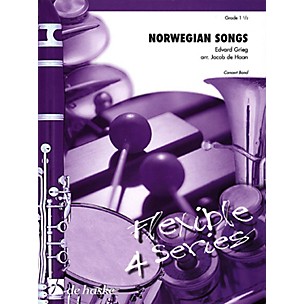 De Haske Music Norwegian Songs Concert Band Level 1.5 Arranged by Jacob de Haan