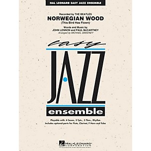 Hal Leonard Norwegian Wood (This Bird Has Flown) Jazz Band Level 2 Arranged by Michael Sweeney