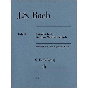 G. Henle Verlag Notebook for Anna Magdalena By Bach