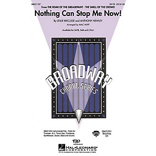 Hal Leonard Nothing Can Stop Me Now! (from The Roar of the Greasepaint, The Smell of the Crowd) 2-Part by Mac Huff