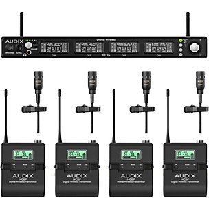 Audix Novacore NC4BX10 Quad-Channel Bodypack Wireless System