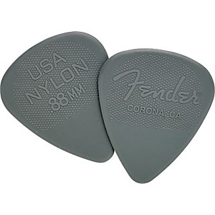 Fender Nylon Guitar Pick 12 Pack