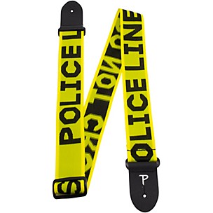 Perri's Nylon Police Line Do Not Cross Guitar Strap