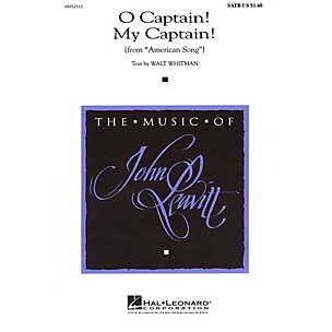 Hal Leonard O Captain! My Captain! (from American Song) TTBB Composed by John Leavitt