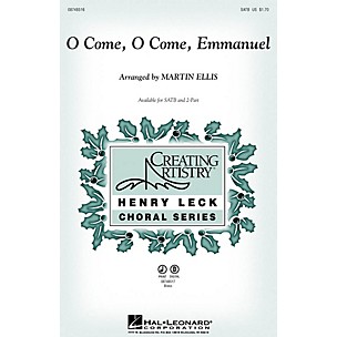Hal Leonard O Come, O Come, Emmanuel SATB arranged by Martin Ellis
