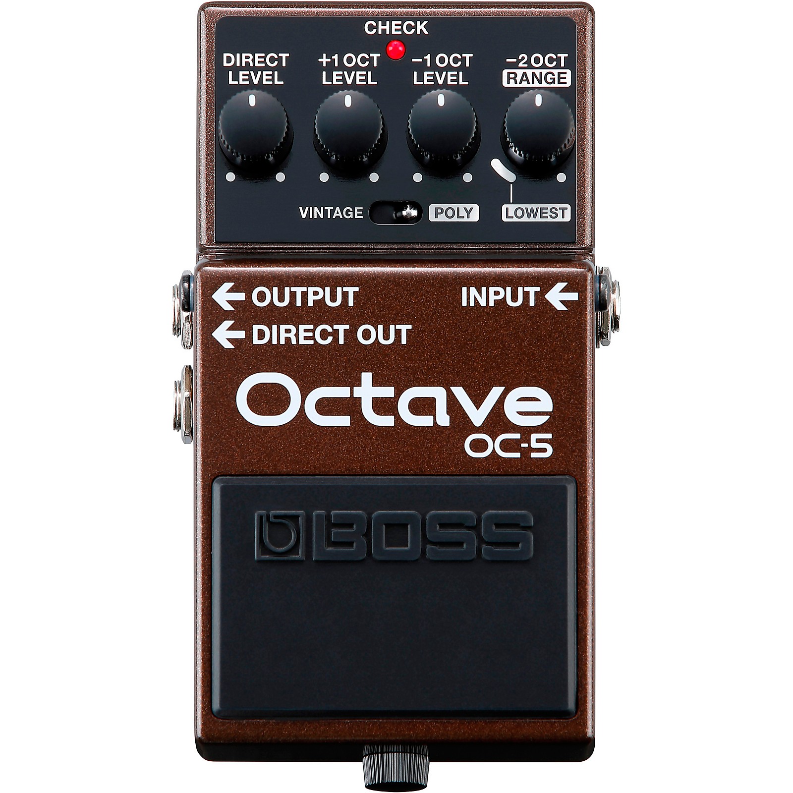 ギター BOSS Octave OC-5 BOSS OC-5 Octave Pedal - Black | Music & Arts