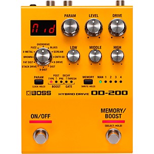 BOSS OD-200 Hybrid Drive Effects Pedal