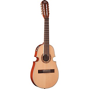 Oscar Schmidt OQ40SE-O Acoustic Electric Cuatro 10 String Guitar