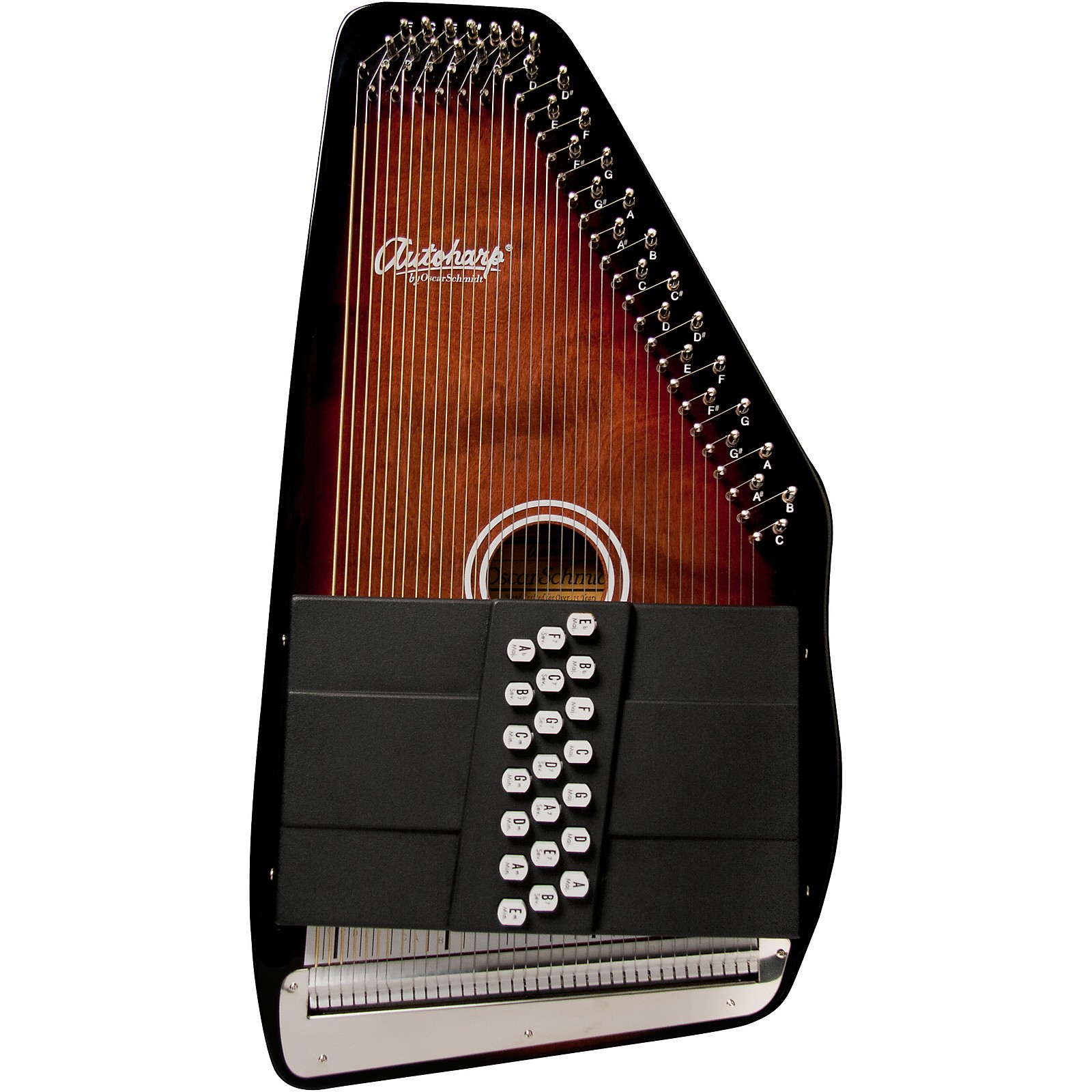 Oscar Schmidt 21コードのクラシックオートハープ Oscar Schmidt OS21CE 21 Chord Classic Acoustic-Electric Autoharp