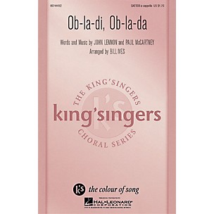 Hal Leonard Ob-La-Di, Ob-La-Da SATTBB A Cappella by The Beatles arranged by Bill Ives