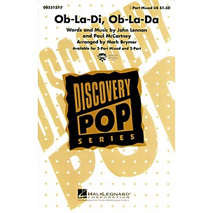 Hal Leonard Ob-La-Di, Ob-La-Da ShowTrax CD Arranged by Mark Brymer