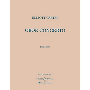 Boosey and Hawkes Oboe Conc Boosey & Hawkes Scores/Books Series by Elliott Carter