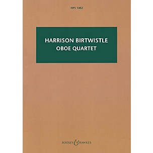 Boosey and Hawkes Oboe Quartet Boosey & Hawkes Scores/Books Series Softcover Composed by Harrison Birtwistle