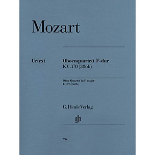 G. Henle Verlag Oboe Quartet F Major K.370 (368b) Henle Music Folios Series Softcover by Wolfgang Amadeus Mozart