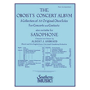 Southern Oboist's Concert Album (Oboe) Southern Music Series Arranged by Albert Andraud