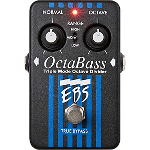 EBS OctaBass Triple Mode Octave Divider Pedal