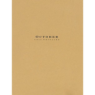 Hal Leonard October Concert Band composed by Eric Whitacre