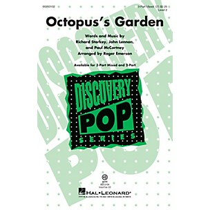 Hal Leonard Octopus's Garden (Discovery Level 2) 3-Part Mixed arranged by Roger Emerson