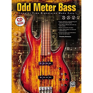 Alfred Odd Meter Bass: Complex Time Signatures Made Easy - By Tim Emmons (Book/CD)