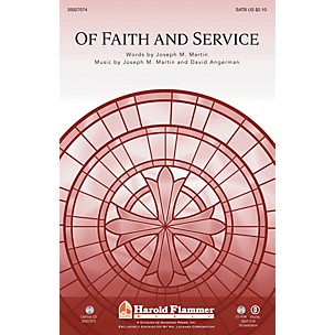 Shawnee Press Of Faith and Service (Incorporating Lead On, O King Eternal) ORCHESTRATION ON CD-ROM by Joseph M. Martin