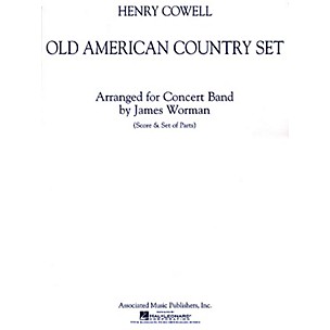 Associated Old American Country Set Concert Band Level 5 Composed by Henry Cowell Arranged by Jim Worman