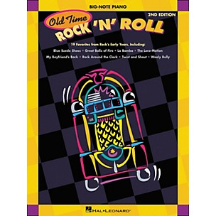 Hal Leonard Old Time Rock N Roll for Big Note Piano 2nd Edition