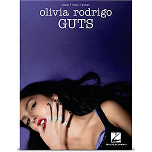 Hal Leonard Olivia Rodrigo - Guts Piano/Vocal/Guitar Songbook (P/V/G)