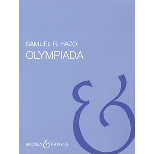 Boosey and Hawkes Olympiada (Full Score) Concert Band Composed by Samuel R. Hazo