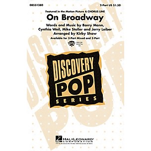 Hal Leonard On Broadway 2-Part arranged by Kirby Shaw