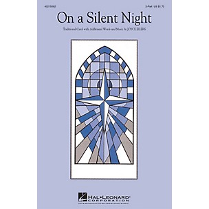 Hal Leonard On a Silent Night 2-Part arranged by Joyce Eilers