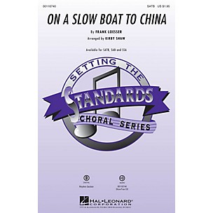 Hal Leonard On a Slow Boat to China ShowTrax CD Arranged by Kirby Shaw
